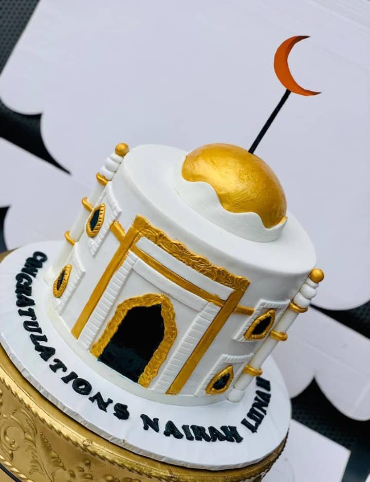 Golden Crescent Cake